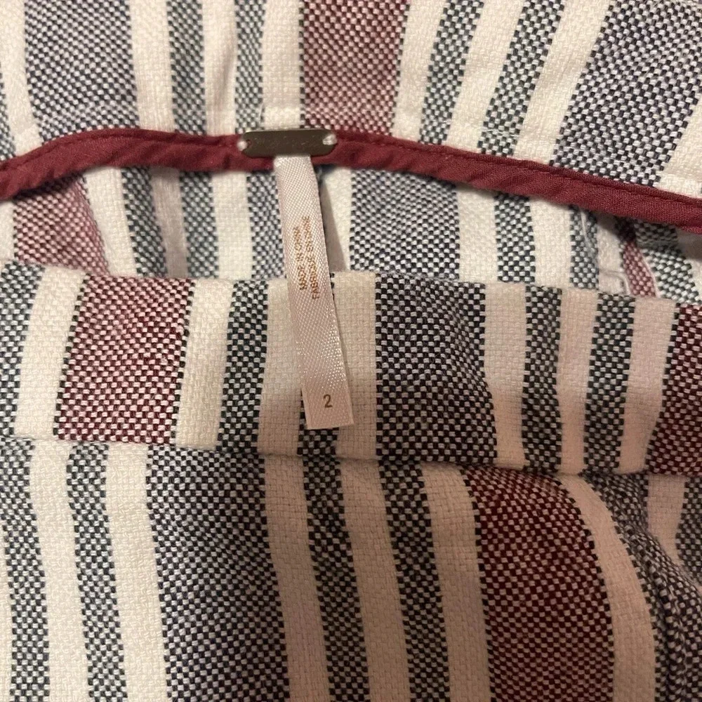 Free People Striped Pants Size 2